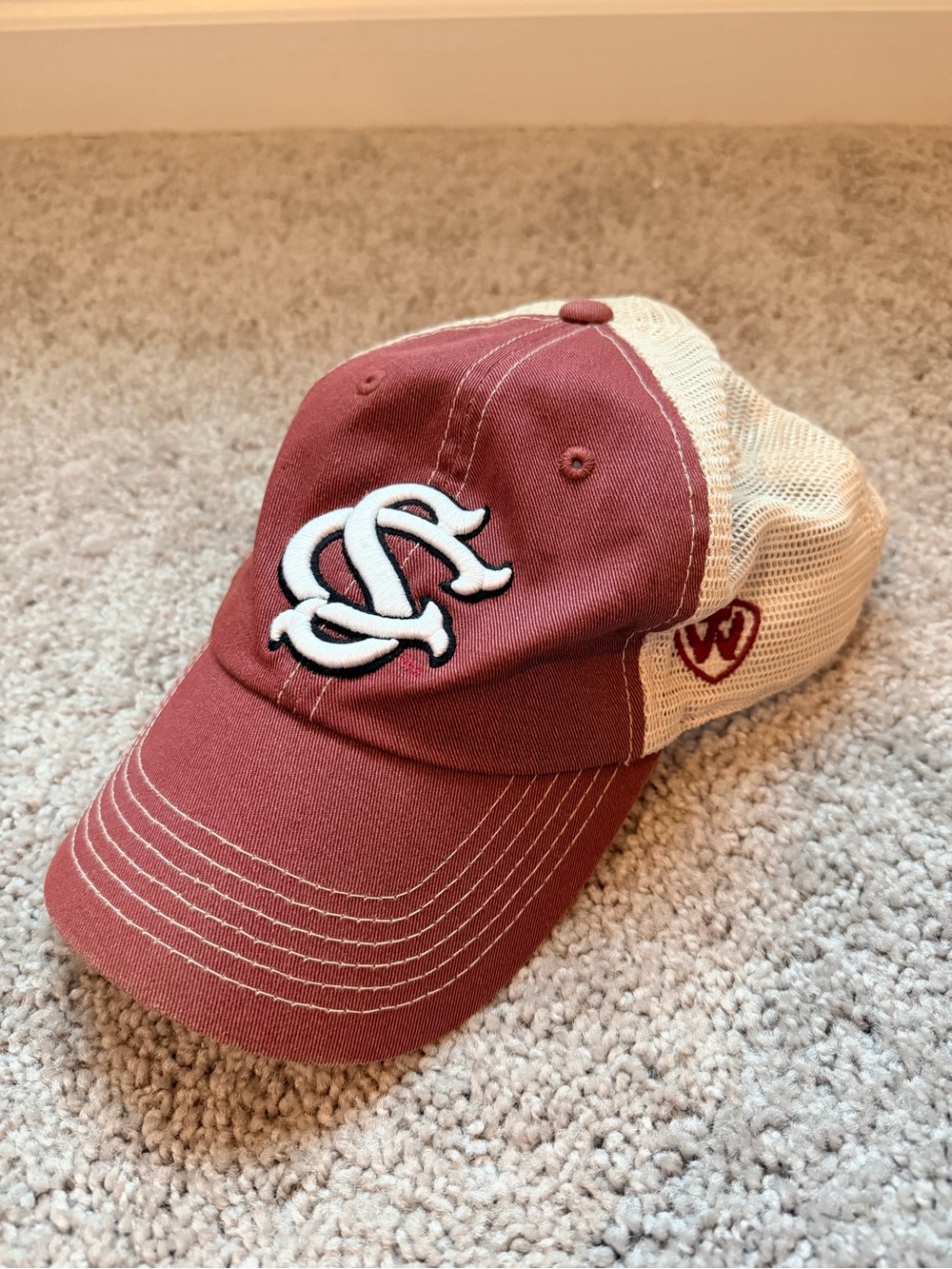 South Carolina Gamecocks SC baseball trucker hat